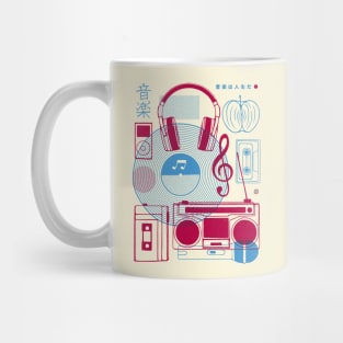 Music Paraphernalia by Tobe Fonseca Mug